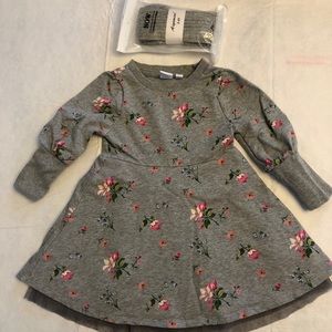 NWOT Gap girls size 3T Fleece dress and leggings